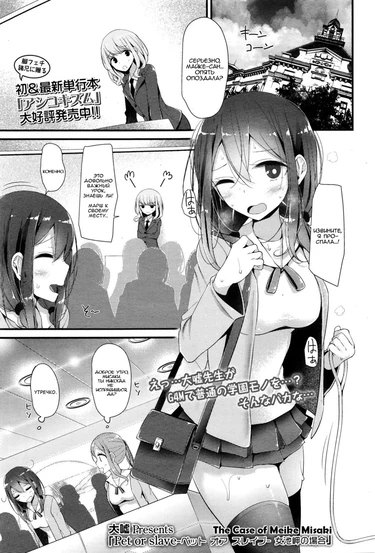 Pet or Slave - Meike Misaki no Baai (Girls forM vol.11) (Питомец или Раб)