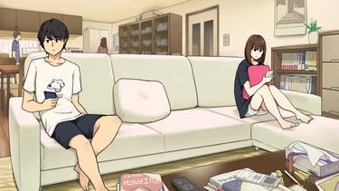 We Start Having Sex on the Living Room's Sofa as Soon as Our Parents Leave (Когда родители уходят, мы начинаем заниматься сексом на диване в гостиной)