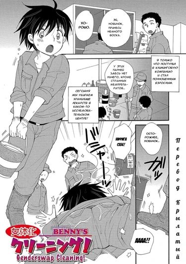 Nyotaika Cleaning! (Genderswap Cleaning! Изменяющая тело уборка)