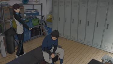 Подруга менеджер, помогающая решить вопрос (Tsukiatteru Senpai Joshi Manager ni Bushitsu de Nuite Morau)