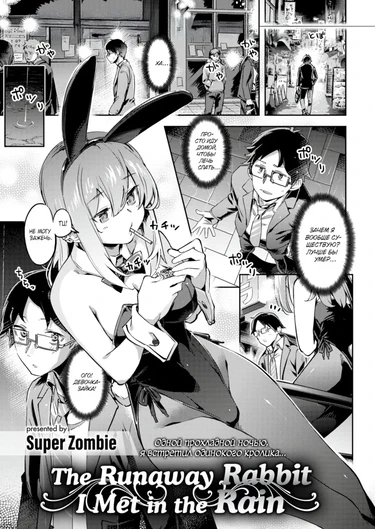 Сбежавший кролик, которого я встретил под дождем 1 (A Bunny Girl in Heat)